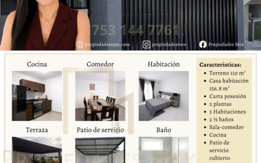 Casa residencial en Guacamayas, Lázaro Cárdenas