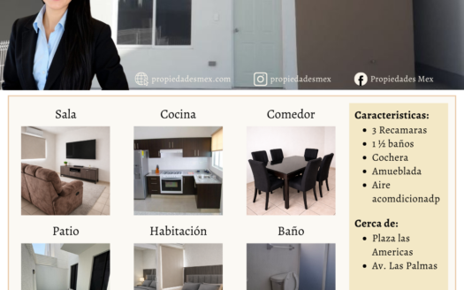 Casa en renta en fraccionamiento privado – Lázaro Cárdenas, Michoacán