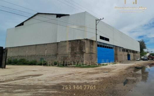 Nave industrial en renta sobre Av. Las Palmas, Lázaro Cárdenas – 1,450 m²