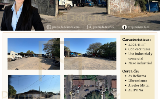 Terreno industrial en venta en Colonia Centro, Lázaro Cárdenas, Michoacán