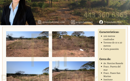 Terreno en venta en Lázaro Cárdenas, Michoacán